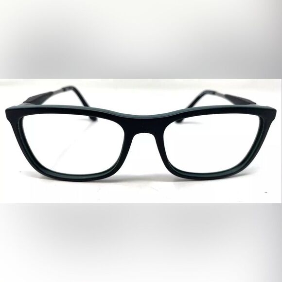 Ray Ban RB 7029 5197 53-17-145 Black/Mint Green Full Rim Eyeglasses Frame TR35 - Picture 1 of 8